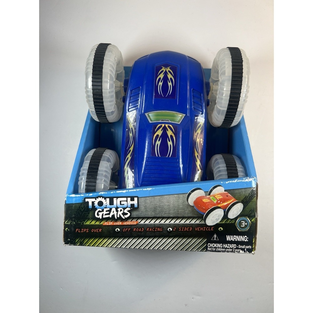 Tough Gears Flip Over Stunt Car 2-Sided Off Road Toy NIB
